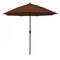 California Umbrella 9' Bronze Aluminum Market Patio Umbrella, Olefin Terracotta 194061337479 - alternate 1